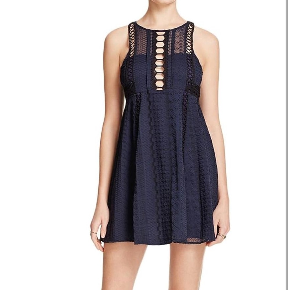 Free People Wherever You Go Minidress Size 12